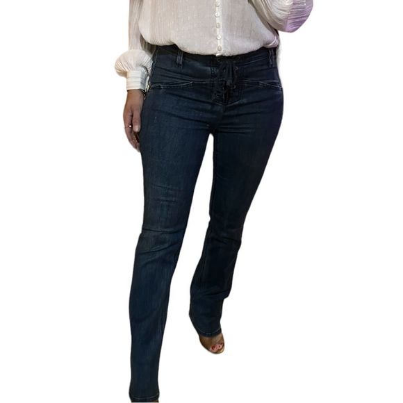 We The Free Tie Front Enclosure Jeans S : 26 - Picture 5 of 9